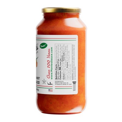 Monte's Tomato and Sweet Pepper Sauce - 24oz