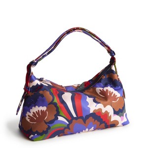 Vera Bradley Women's Outlet Nylon Roxbury Crescent Shoulder Bag - 1 of 2