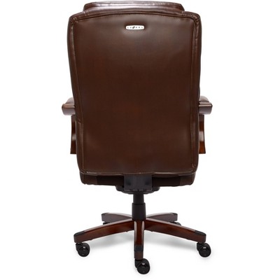 Chestnut Brown High Back Leather Executive Office Chair