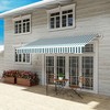 Resenkos Backyard Garden Canopy, Camping Canopy Screen Tent,Patio Awning Canopy Retractable Deck Door Outdoor Sun Shade Shelter - 2 of 4