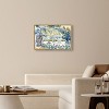 Art Remedy Golden Henri Edmond Cross - Garden at Saint Clair Impresionism Landscape Wall Art, 36" x 24", Gold Frame - 2 of 4