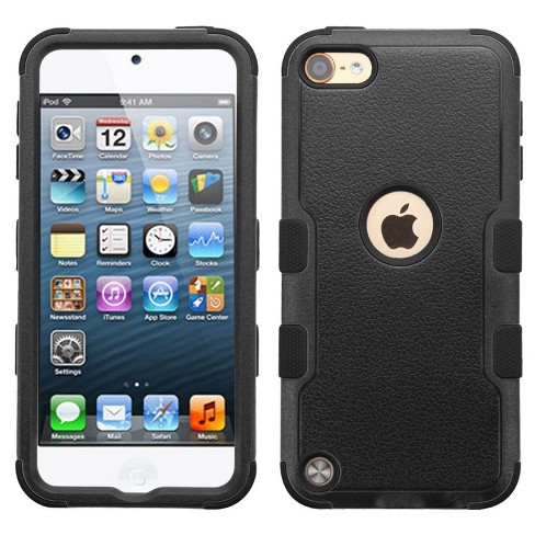 PC Shockproof Hybrid Rugged Rubber Matte Hard Case Cover iPod Touch 5th 6th Gen 