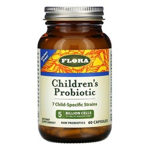 Flora Children’s Probiotic Capsules for Digestive Balance, Immune Support, and Daily Gut Health   60 Count - 1 of 4