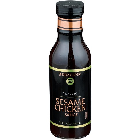 3 Dragons Classic Sesame Chicken Sauce - Case of 6 - 12 fl oz - image 1 of 4