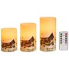 The Lakeside Collection Set of 3 Themed LED Candles - 2 of 2