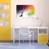 Rainbow Season Tree by Ashvin Harrison Unframed Wall Canvas - iCanvas - 4 of 4