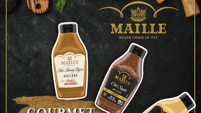Maille Dijon Original Mustard - 8.9oz, 2 of 5, play video