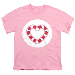 Boys' Care Bears Unlock The Magic Sugar Heart Bear Belly T-Shirt - 1 of 4