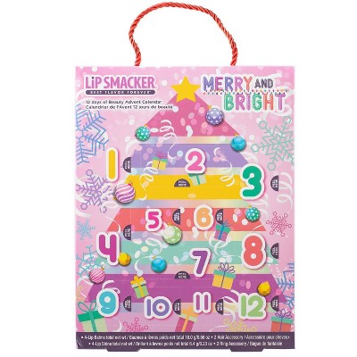 Lip Smacker Advent Calendar Cosmetic Set - 12pc