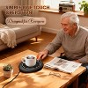 FAAYFIAN Coffee Mug Warmer & Candle Warmer Plate, 2-Temp Settings with 3.9" Large Heating Surface, Cup Warmer for Coffee, Tea, Milk & Wax Melts - 2 of 4