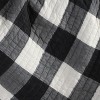 Camden Black Quilted Throw - Levtex Home - 3 of 3