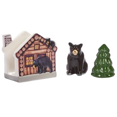 The Lakeside Collection The Lodge Housewares Collection - Salt/Pepper & Napkin Holder