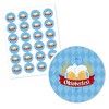 Big Dot of Happiness Oktoberfest - Beer Festival Circle Sticker Labels - 24 Count - 2 of 4