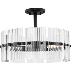 Progress Lighting Seville 4 - Light Pendant in  Matte Black - 1 of 3