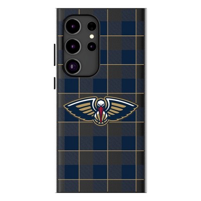 Keyscaper NBA Western Conference Teams Plaid MagSafe Compatible Cell Phone Case for Samsung Galaxy