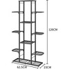 5-tier iron plant stand, great for balcony, living room, patio. - 3 of 4