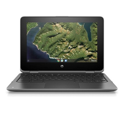 HP Chromebook x360 11 G2 Laptop, Celeron N4100 1.1GHz, 4GB, 32GB SSD, 11.6" HD Touch Screen, Chrome OS, CAM, A GRADE, Manufacturer Refurbished
