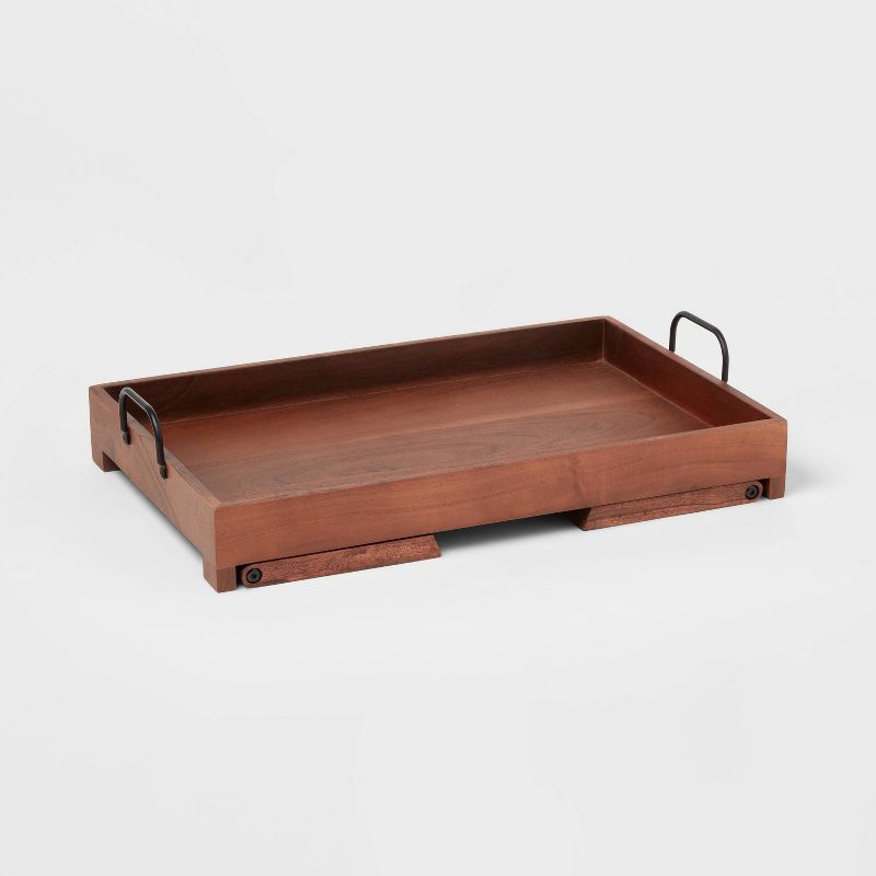 20&#34; x 13&#34; Wood Serving Bed Tray - Threshold&#8482;, 5 of 6