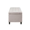 NicBex Ottoman with Storage Bench Storage Organizer Ottoman Tufted Top Soft Close Storage Bench for Entryway Bathroom Bedroom - 3 of 4