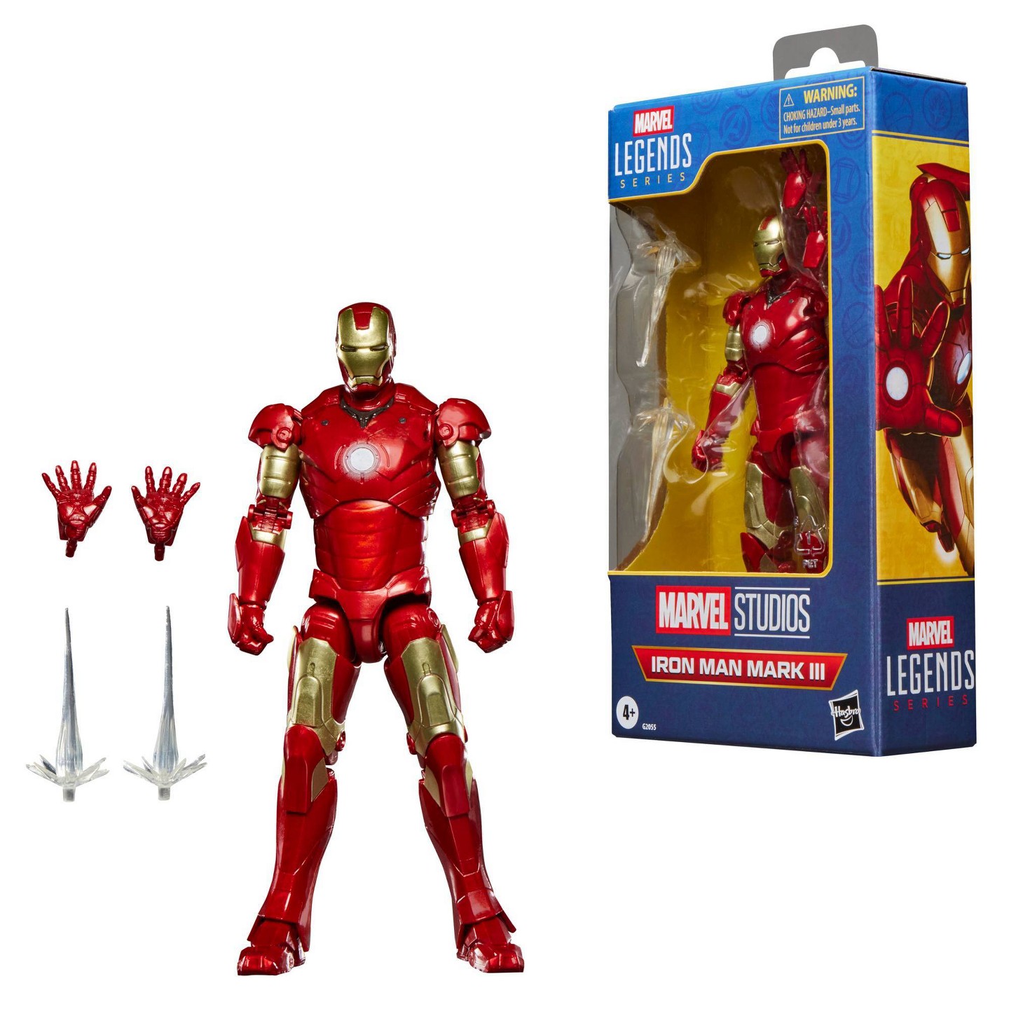 Детская фигурка Marvel Legends Series Iron Man Mark III Action Figure — фото 1