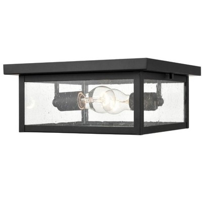 Millennium Lighting Evanton 2 - Light Flush Mount in  Powder Coat Black