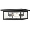 Millennium Lighting Evanton 2 - Light Flush Mount in  Powder Coat Black - 2 of 4