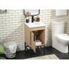 Elegant Lighting 18 inch single bathroom vanity in mango wood - 4 of 4
