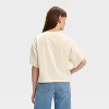 Women's Budweiser Boxy Cropped Short Sleeve Graphic T-Shirt - Ivory - 2 of 3