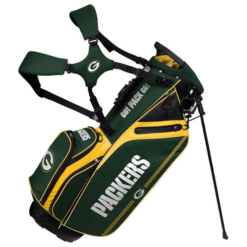 NFL Green Bay Packers Team Effort Caddie Golf Bag, 1 of 4