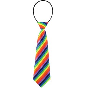 INSPIRE CHIC Pre-tied Elastic Neck Ties - 1 of 4
