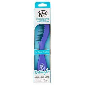 Wet Brush Custom Care Thin Hair Detangling Comb - Purple