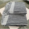Olive & Linen Striped Terry Towel Bundle - 4 of 4