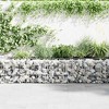 vidaXL Gabion Wall Galvanized Steel 248"x11.8"x19.7" - 4 of 4
