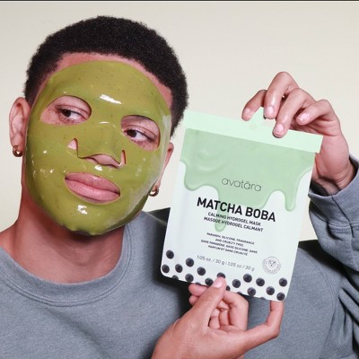 Avatara Matcha Boba Hydrogel Face Mask - 0.98oz