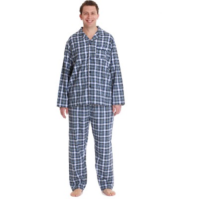 #FollowMe Mens Flannel Pajama Set  Stylish & Cozy Winter Sleepwear
