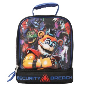 Five Nights at Freddy's: Security Breach Insulated Lunch Box With Double Compartments - 1 of 4