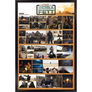 Trends International Star Wars: The Book of Boba Fett - Chapter 2 Framed Wall Poster Prints - 1 of 4