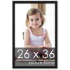 PosterPalooza | Simple Black Picture Frame - UV Acrylic, Foam Board Backing, Hanging Hardware - 2 of 4