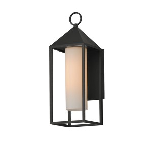 Maxim Lighting Aldous 1 - Light Wall Light in  Black - 1 of 1