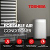 Toshiba Smart 3 in 1 Portable Air Conditioner with Electric Power Source and Carry Handles for Renewed Home and Kitchen, White (Certified Refurbished) - 2 of 4