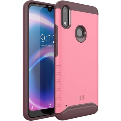 TUDIA Merge Custodia Protettiva A Doppio Strato Per NUU Mobile X4 - Resistente Agli Urti (Verde) - 5