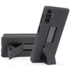 Nakedcellphone Case with Stand and Belt Clip Holster for Samsung Galaxy A13 5G - Black - 3 of 4
