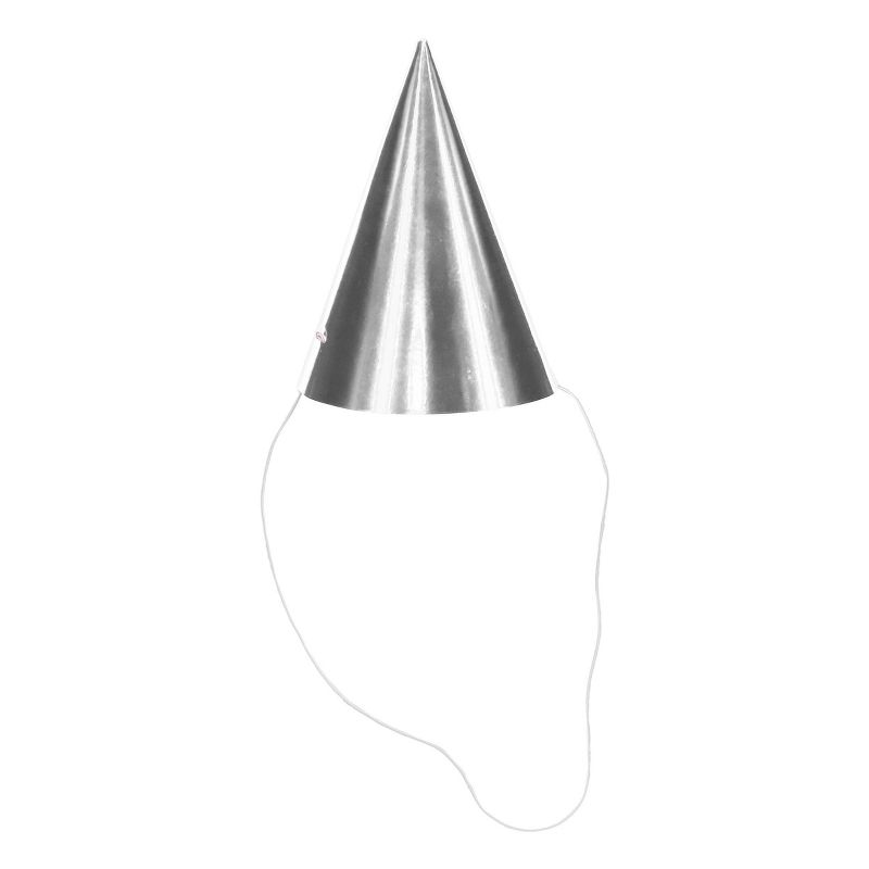 10ct Metallic Party Hat - Spritz&#8482;, 6 of 8