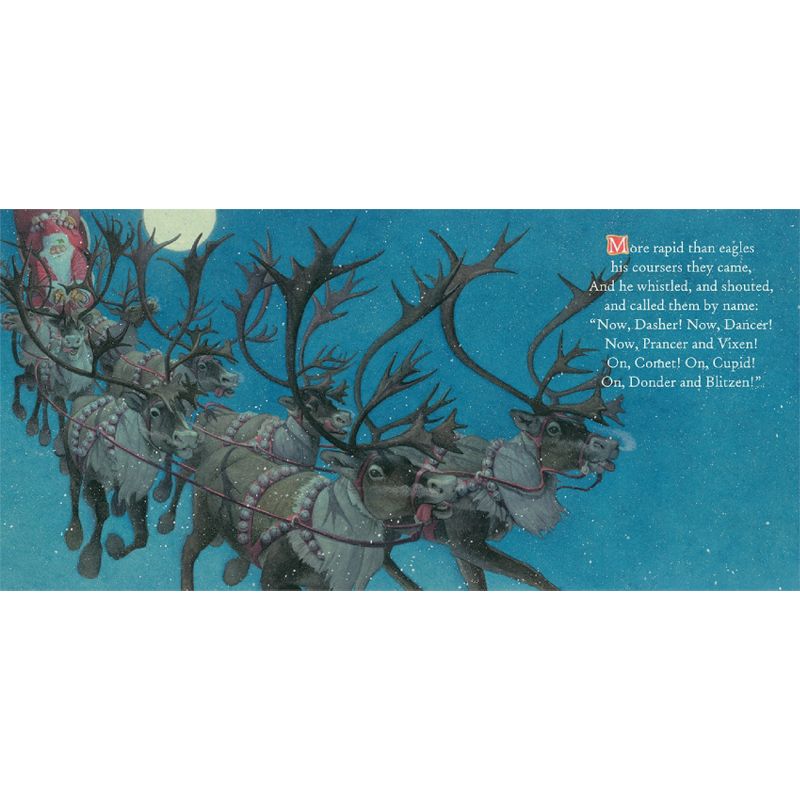 The Night Before Christmas - By Clement Clarke Moore ( Board Book ), 2 of 9