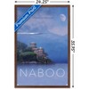 Trends International Star Wars: Naboo - Visit Naboo by Russell Walks 23 Framed Wall Poster Prints - 3 of 4
