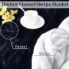 Heated Blanket, Flannel Electric Blanket, Soft Thick Heated Throw for Couch with 5 Heat Settings & 4H Auto Shut Off - 3 of 4