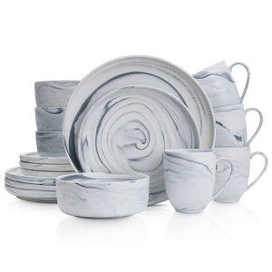 Stone Lain Brighton 16-Piece Porcelain Dinnerware Set, Service for 4 - 1 of 4