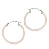 SHINE by Sterling Forever 50mm Resin Hoop Earrings - 3 of 3