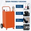 Portable Fuel Transfer Caddy - 35/40/45-Gallon Capacity with Two-Way Manual Pump - 2 of 4