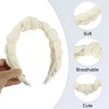 Unique Bargains Cute Makeup Puffy Spa Fabric Headband 1 Pc - 3 of 4